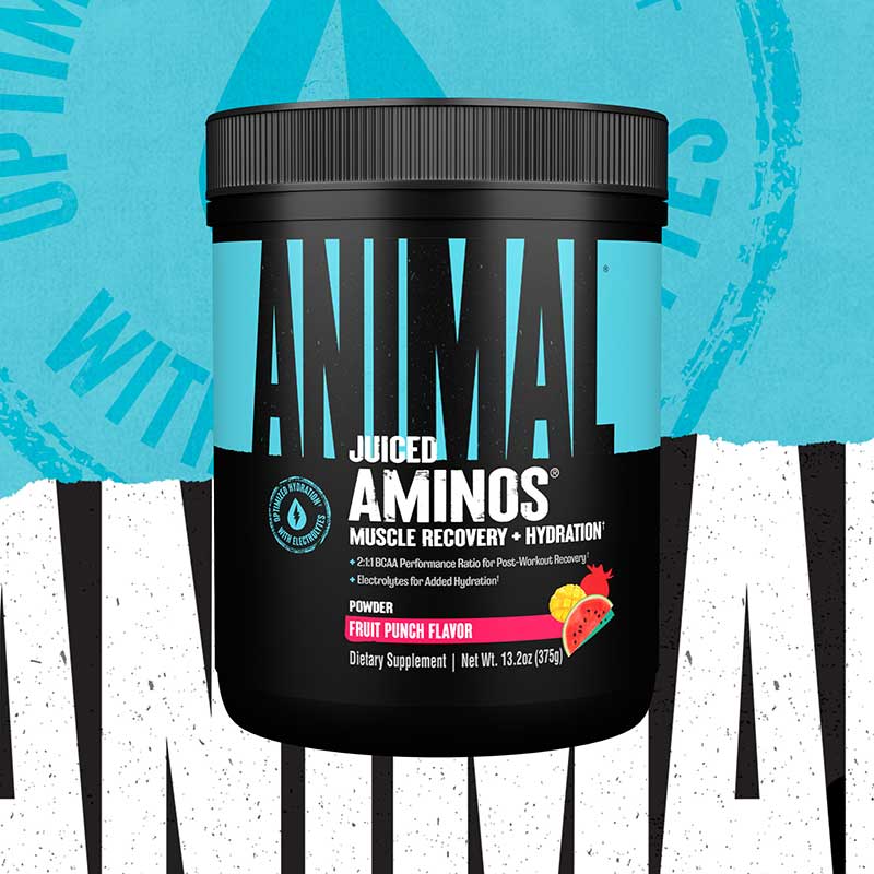 Animal Juiced Aminos Powder: BCAA EAA Supplements