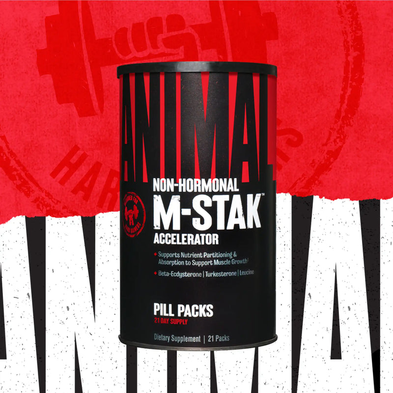 Animal M-Stak Pill Packs: Non-hormonal Lean Muscle Supplements