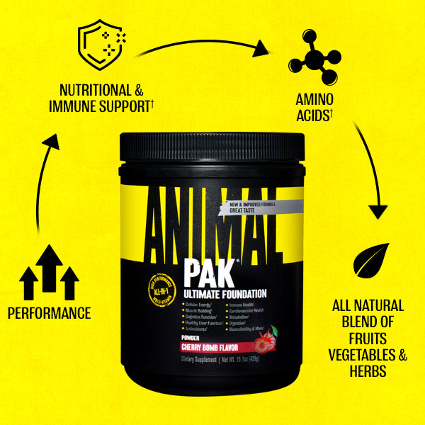 Universal Animal Pak Powder 30 servicios Polvo – FitStore