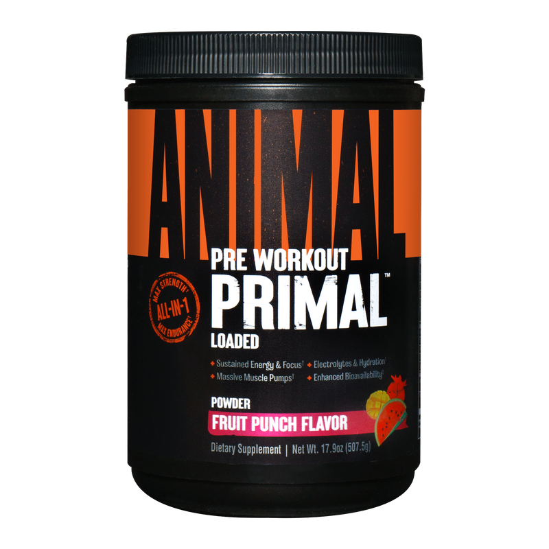 Animal Primal Preworkout Powder PreWorkout Supplements for Energy