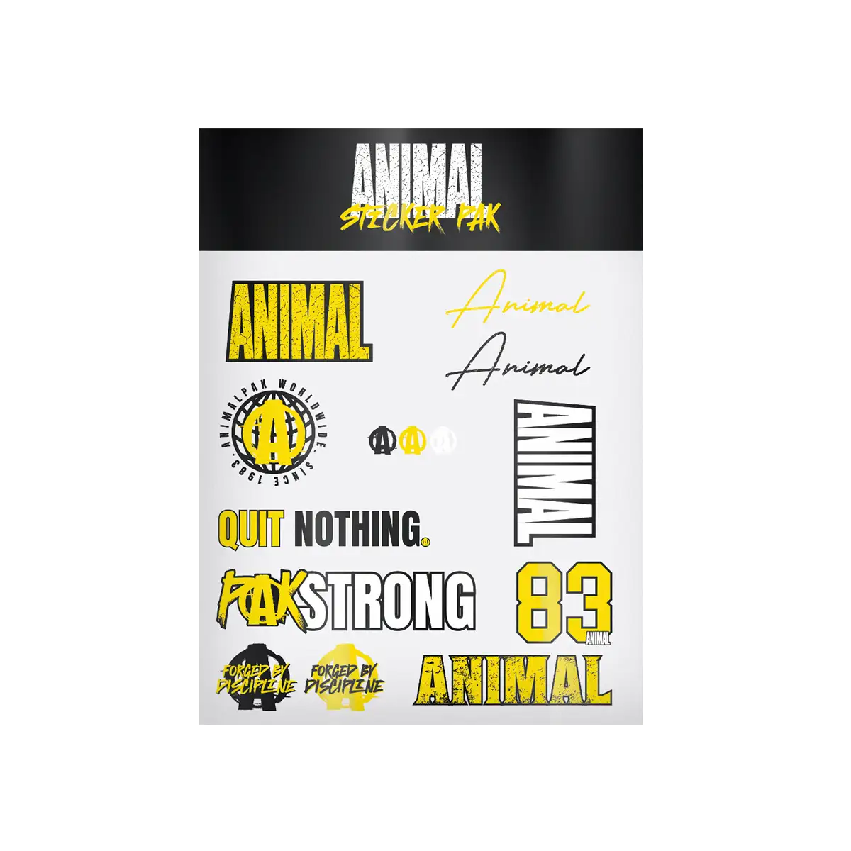 Animal Sticker Sheet