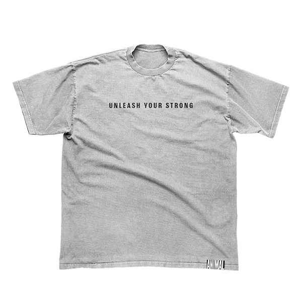 Limited Edition: Animal Unleash Your Strong Tee Grey