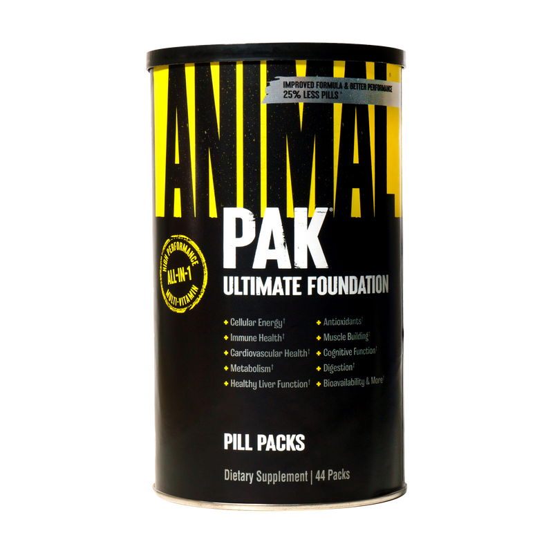 Animal Pak Multivitamin Pill Packs