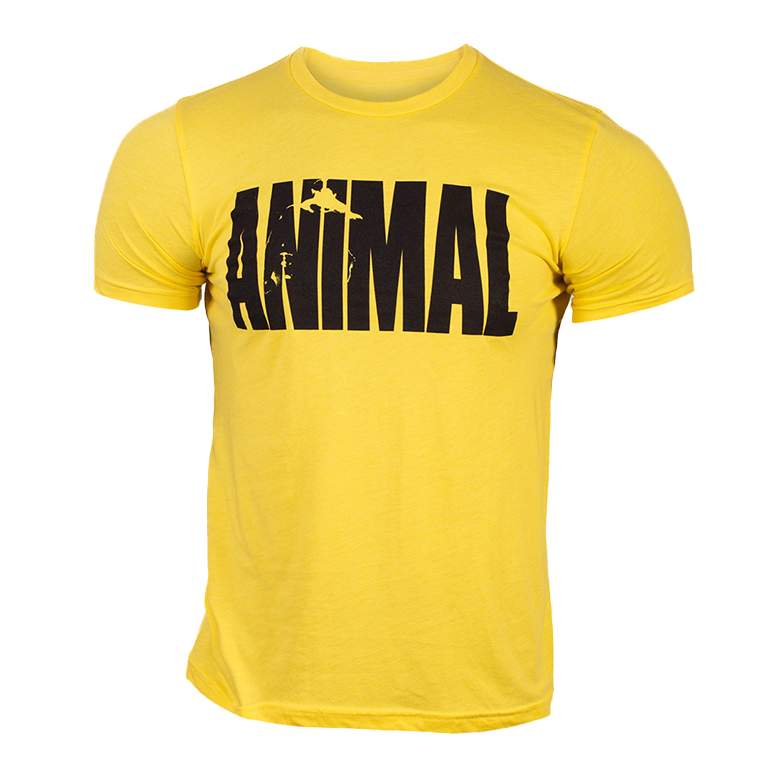 Animal 'Pak' Iconic Yellow Tee Animal Pak