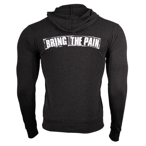 Bring The Pain Lightweight Charcoal Hoodie