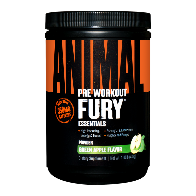 Animal Fury: Pre-Workout Powder Supplements for Energy – Animal Pak