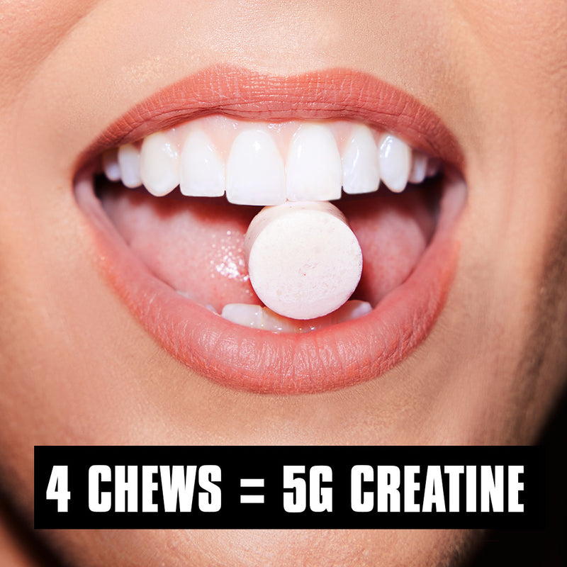 5g of creatine in 4 chews