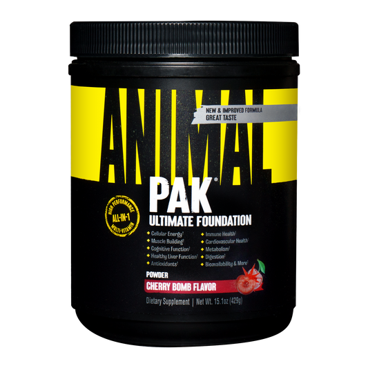 Animal Pak Multivitamin Powder cherry bomb flavor
